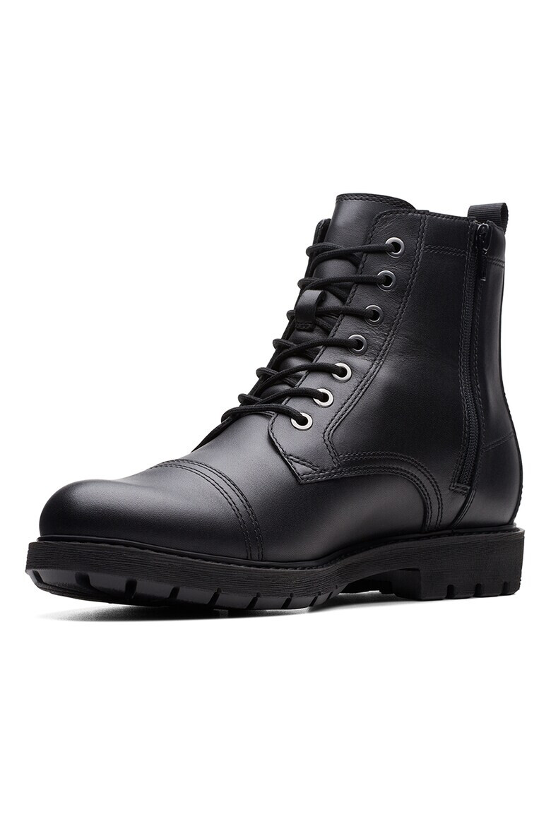 Clarks Кожени боти Batcombe Cap - Pepit.bg