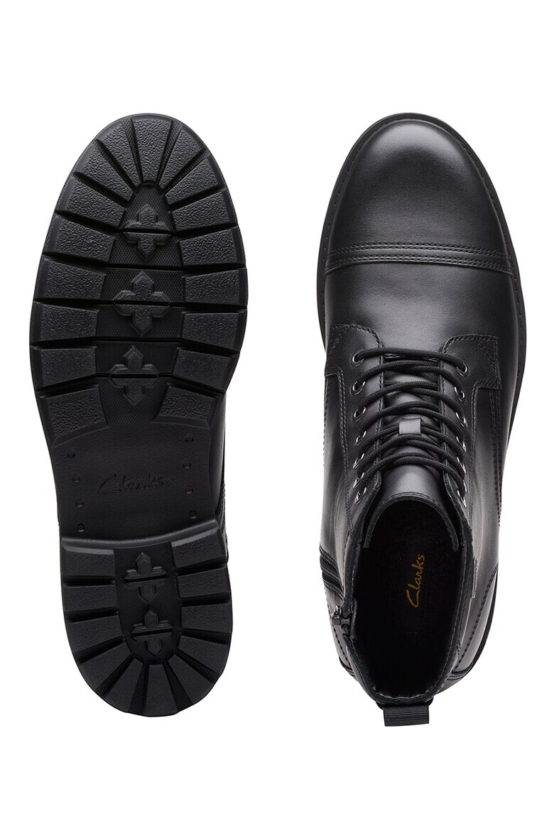 Clarks Кожени боти Batcombe Cap - Pepit.bg