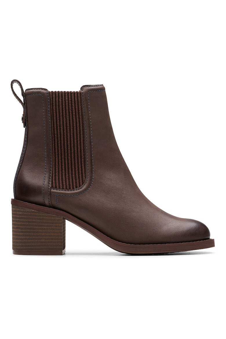 Clarks Кожени боти Chamberly - Pepit.bg