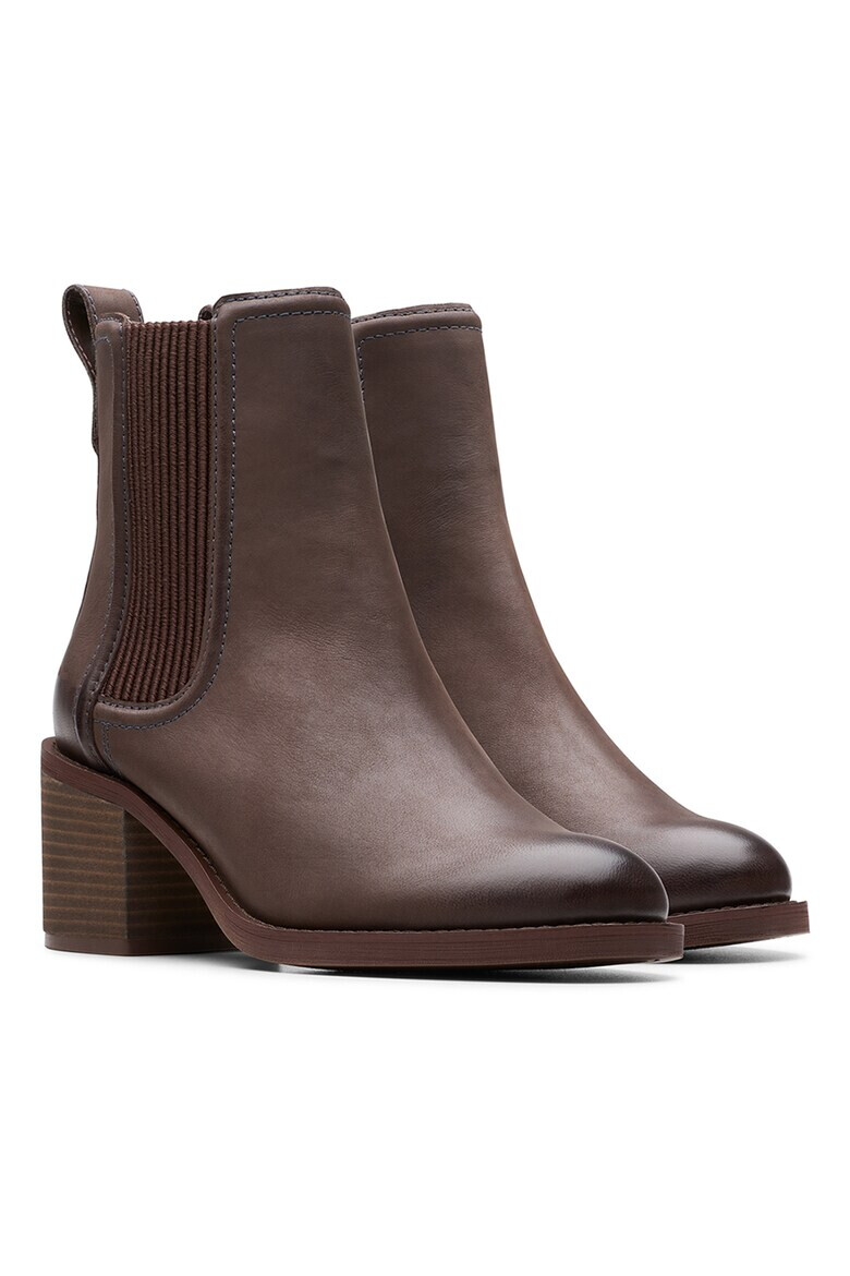 Clarks Кожени боти Chamberly - Pepit.bg
