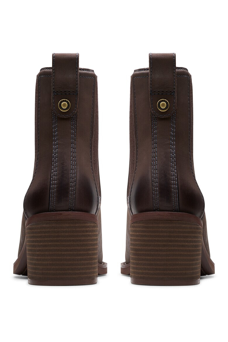 Clarks Кожени боти Chamberly - Pepit.bg