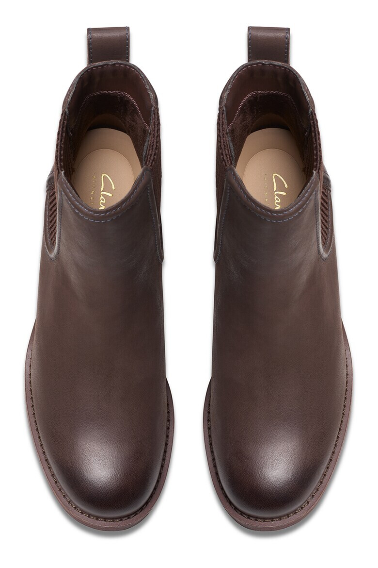 Clarks Кожени боти Chamberly - Pepit.bg
