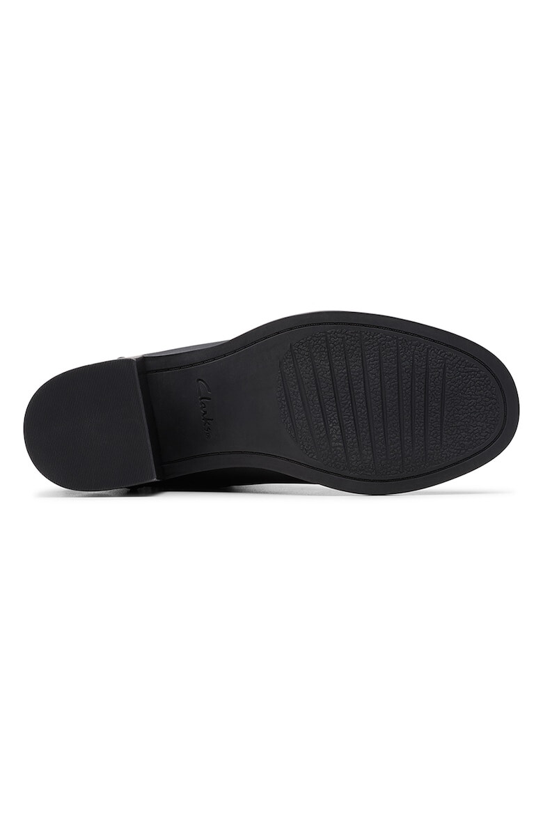 Clarks Кожени боти Chamberly Chelsea - Черен - Pepit.bg
