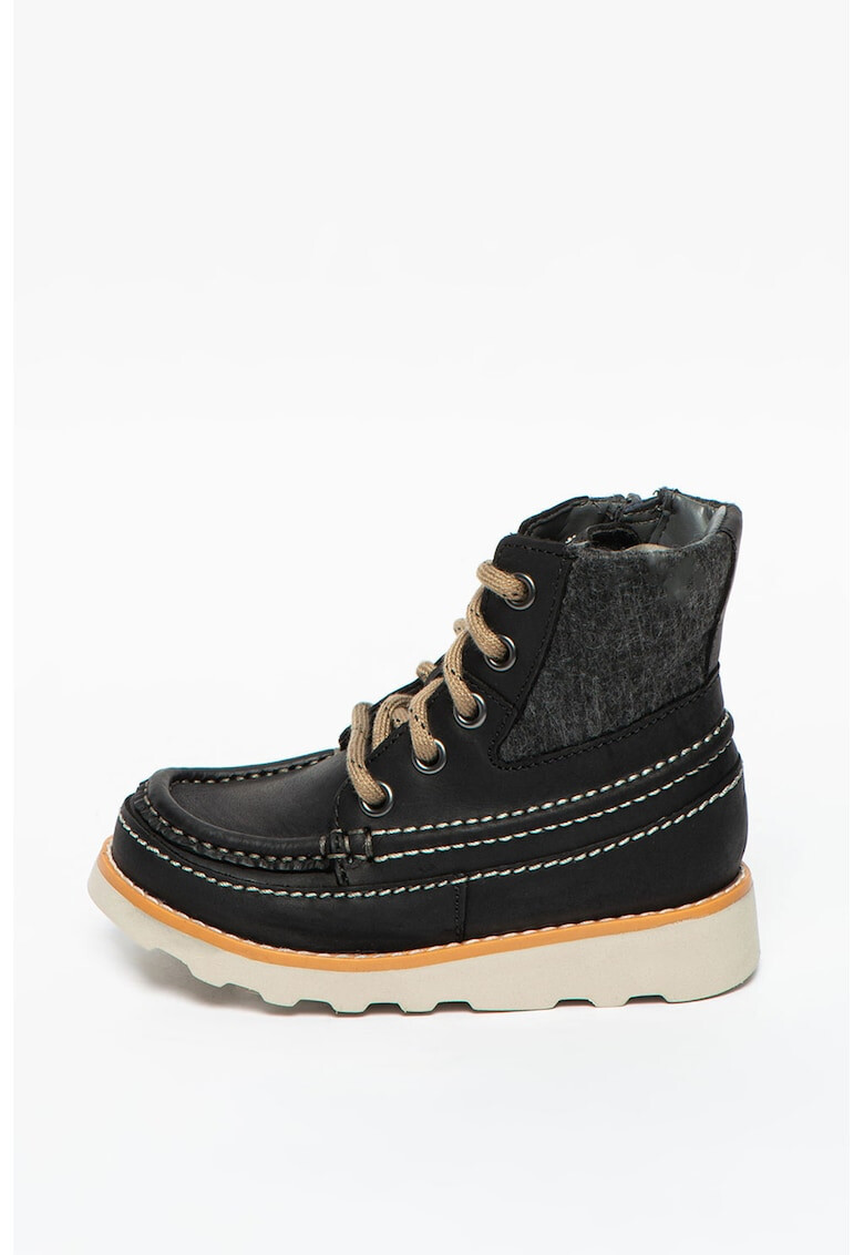 Clarks Кожени боти Crown Spirit - Pepit.bg