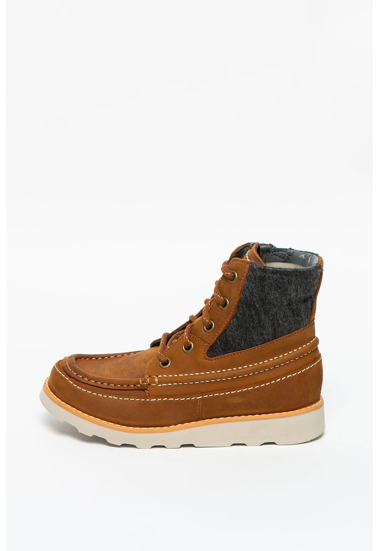 Clarks Кожени боти Crown Spirit - Pepit.bg