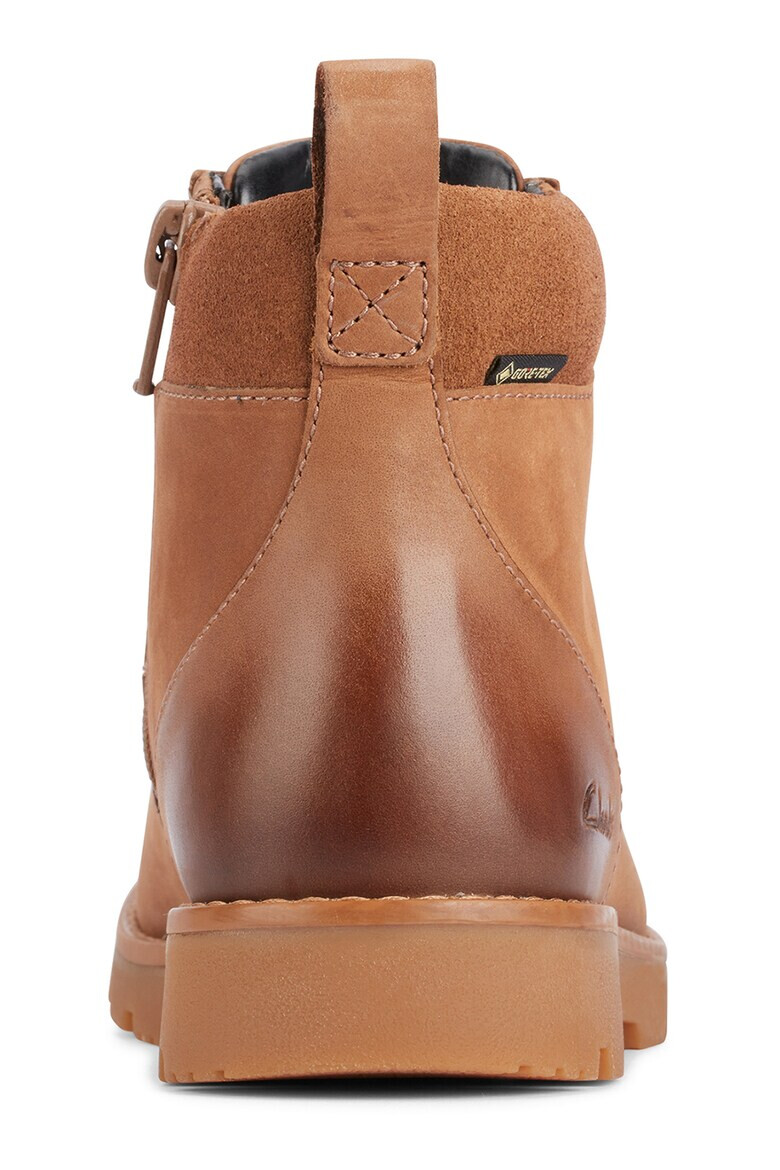 Clarks Кожени боти Heath с цип - Pepit.bg