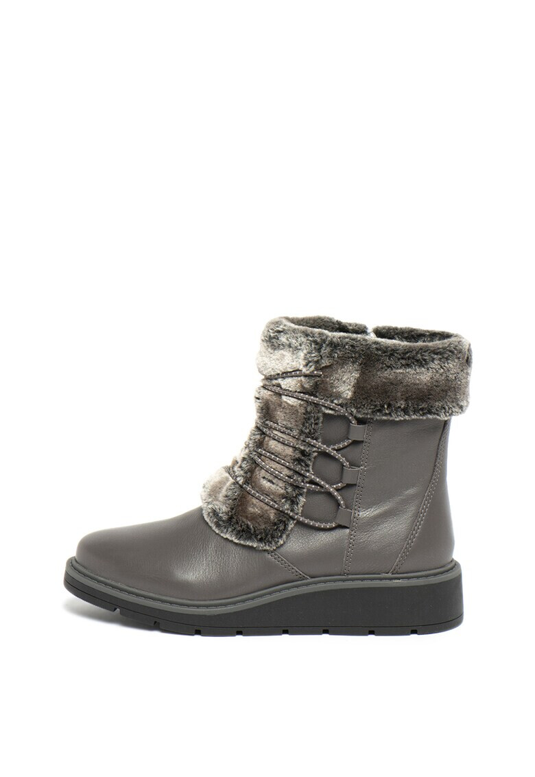 Clarks Кожени боти Ivery Jump - Pepit.bg