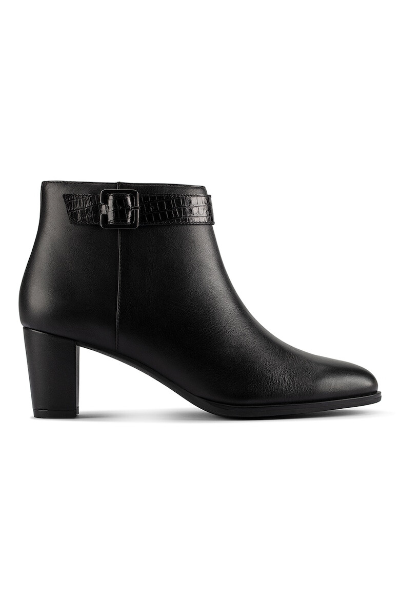 Clarks Кожени боти Kaylin 60 с токи - Pepit.bg