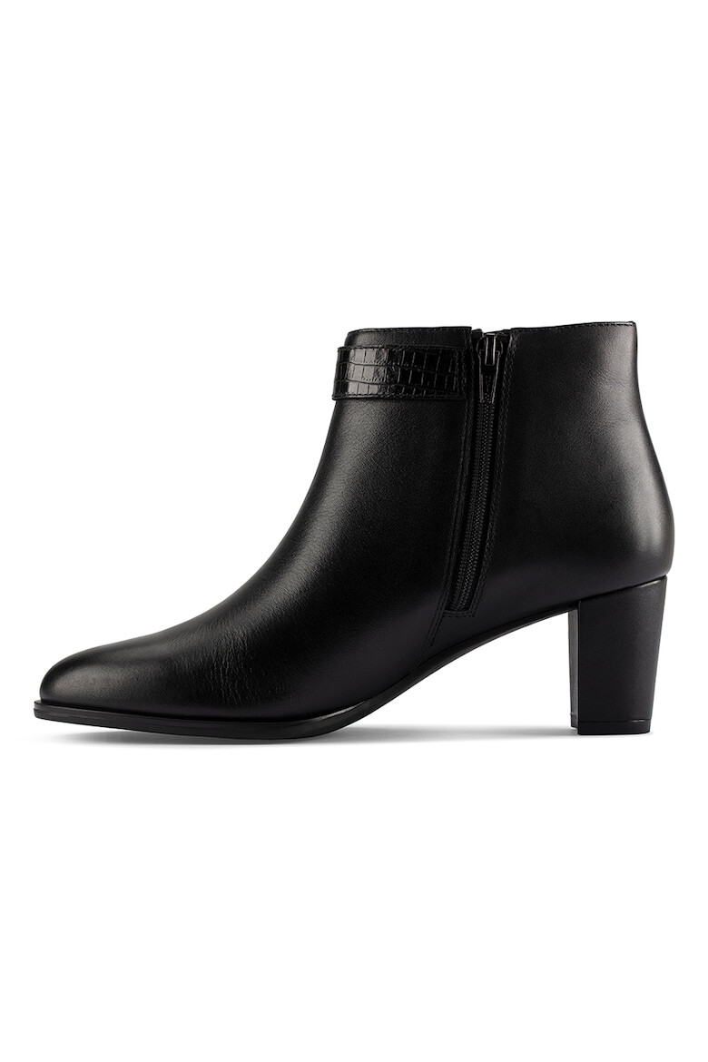 Clarks Кожени боти Kaylin 60 с токи - Pepit.bg