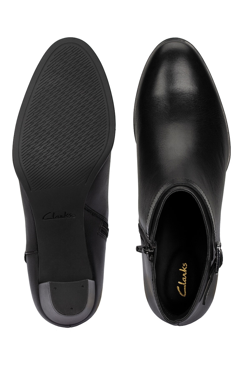 Clarks Кожени боти Kaylin 60 с токи - Pepit.bg