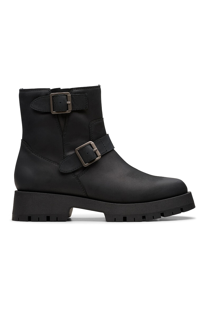 Clarks Кожени боти Ledwick Haley - Pepit.bg