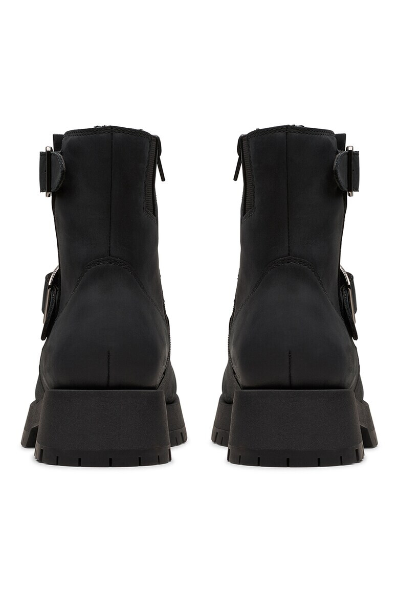 Clarks Кожени боти Ledwick Haley - Pepit.bg