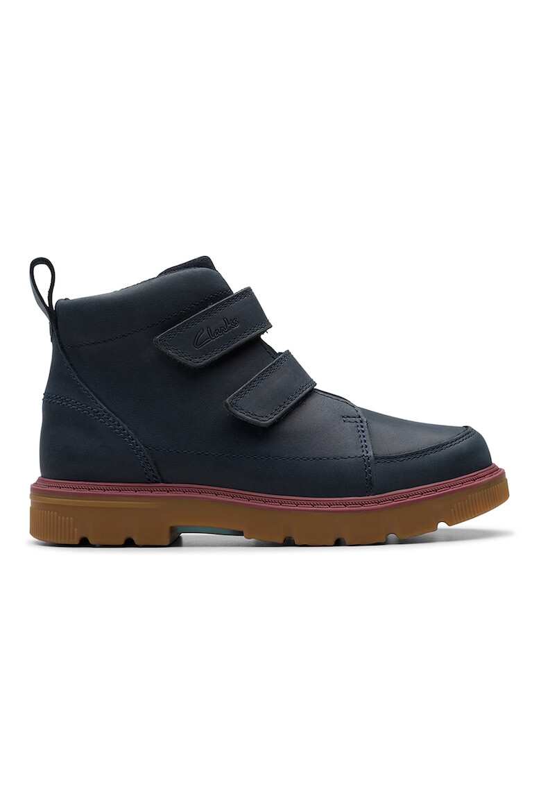 Clarks Кожени боти Lorcam Hi K - Pepit.bg