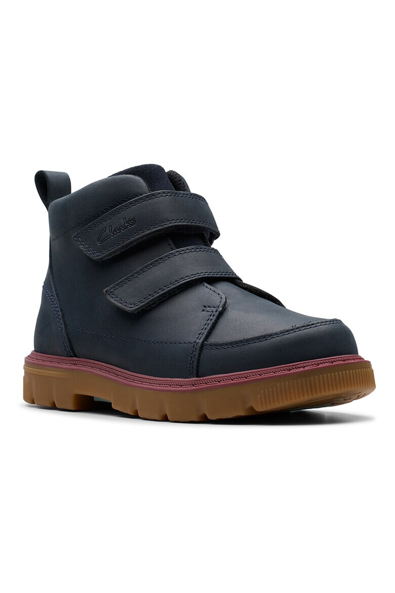 Clarks Кожени боти Lorcam Hi K - Pepit.bg