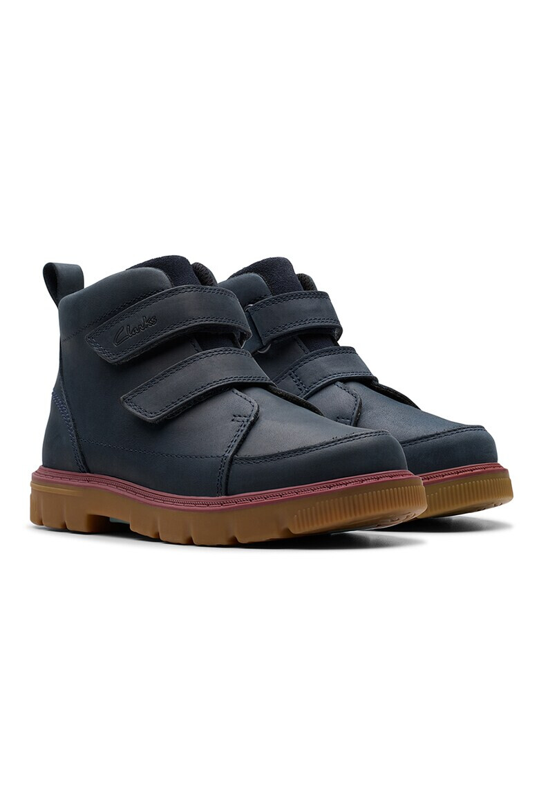 Clarks Кожени боти Lorcam Hi K - Pepit.bg