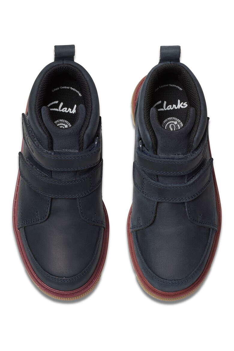 Clarks Кожени боти Lorcam Hi K - Pepit.bg
