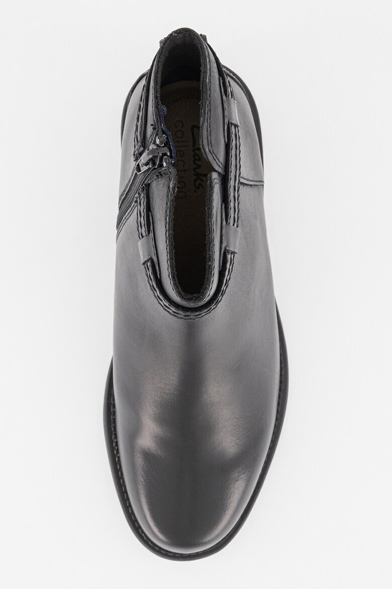 Clarks Кожени боти Maye-Ease с цип - Pepit.bg