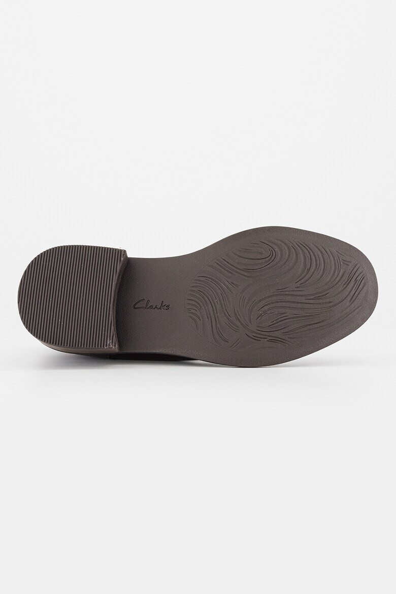 Clarks Кожени боти Maye-Ease с цип - Pepit.bg
