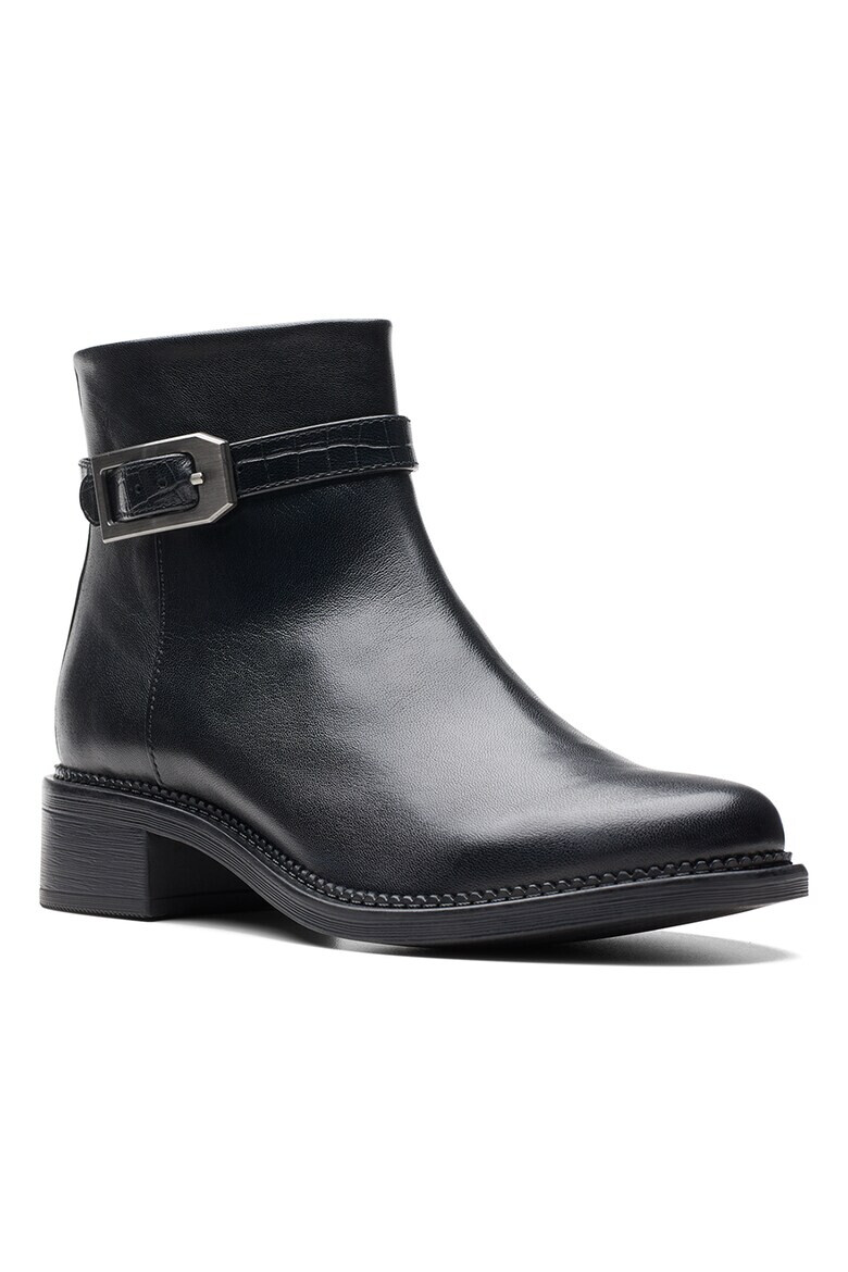 Clarks Кожени боти Maye Grace - Pepit.bg