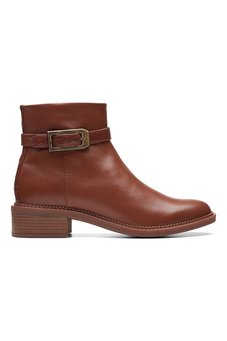 Clarks Кожени боти Maye Grace - Pepit.bg
