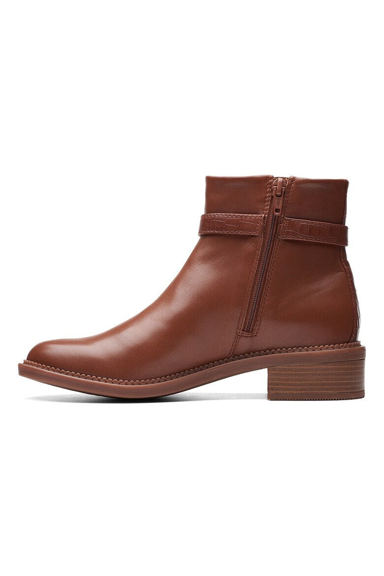 Clarks Кожени боти Maye Grace - Pepit.bg