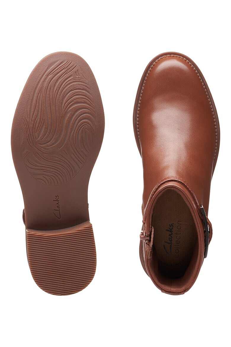 Clarks Кожени боти Maye Grace - Pepit.bg