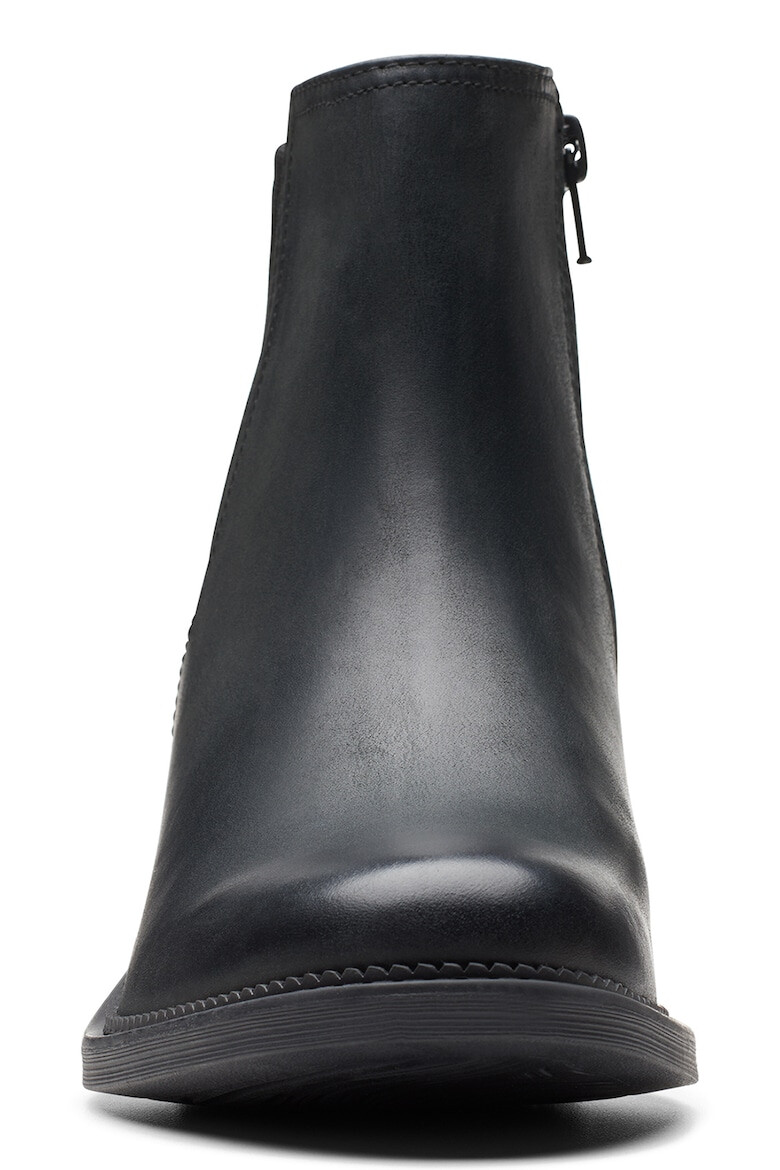 Clarks Кожени боти Maye Palm Chelsea - Черен - Pepit.bg