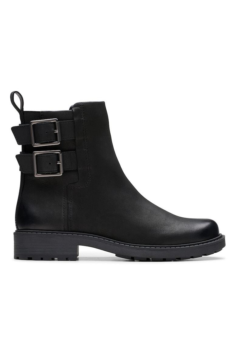 Clarks Кожени боти Orinoco - Черен - Pepit.bg