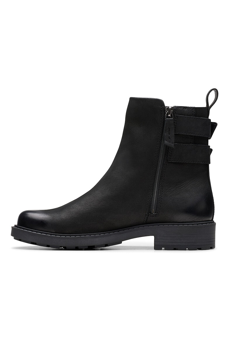 Clarks Кожени боти Orinoco - Черен - Pepit.bg