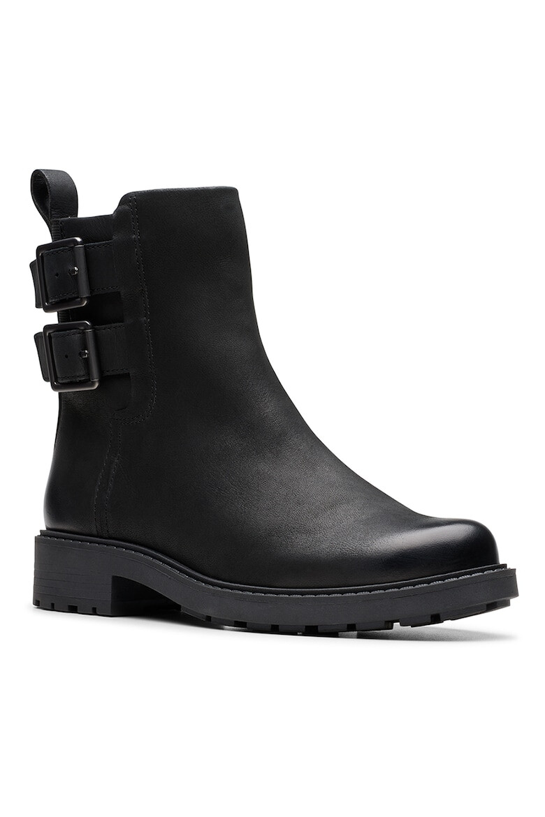 Clarks Кожени боти Orinoco - Черен - Pepit.bg