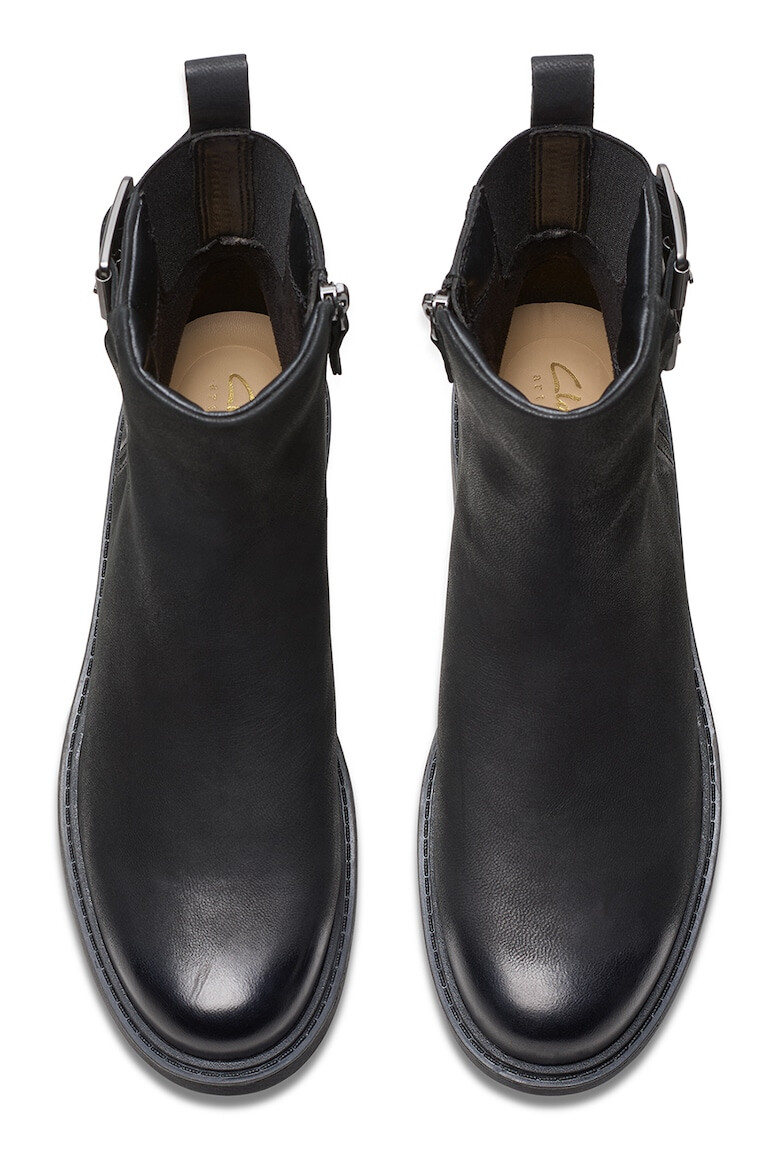 Clarks Кожени боти Orinoco - Черен - Pepit.bg