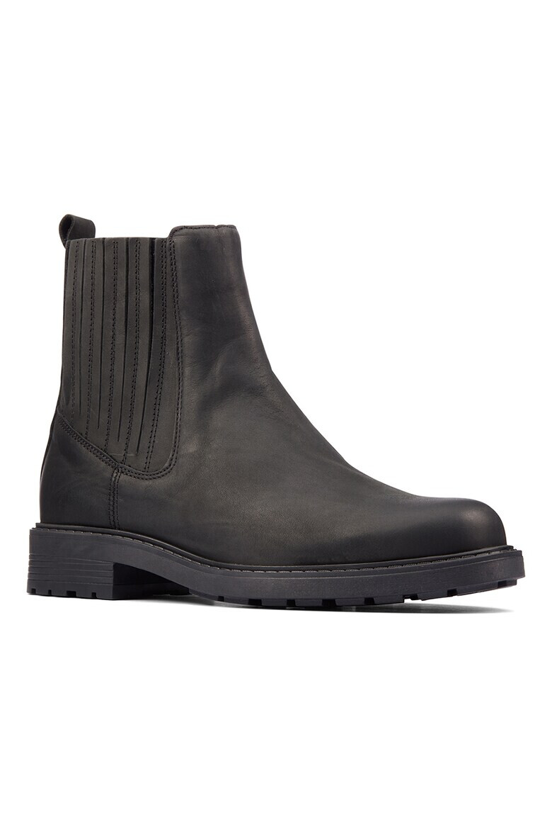Clarks Кожени боти Orinoco тип Chelsea - Pepit.bg