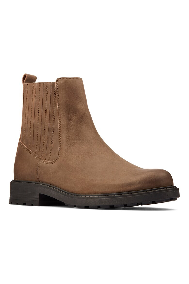 Clarks Кожени боти Orinoco тип Chelsea - Pepit.bg