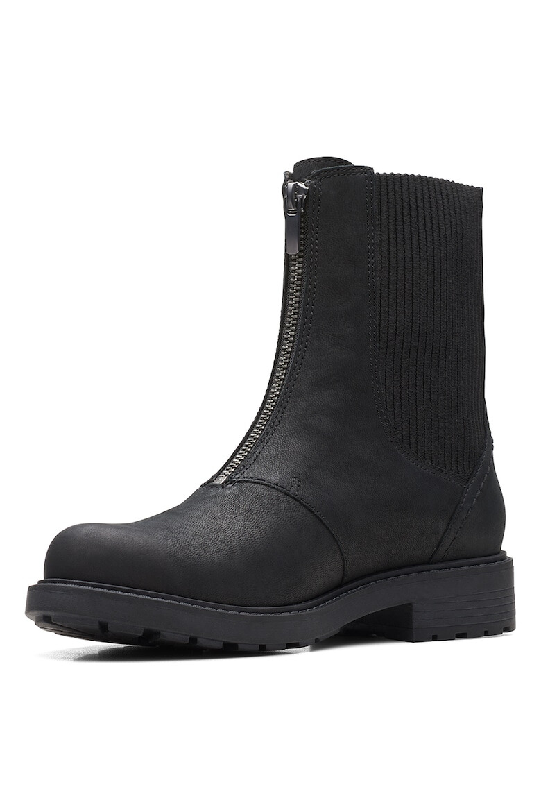 Clarks Кожени боти Orinoco тип Chelsea - Pepit.bg