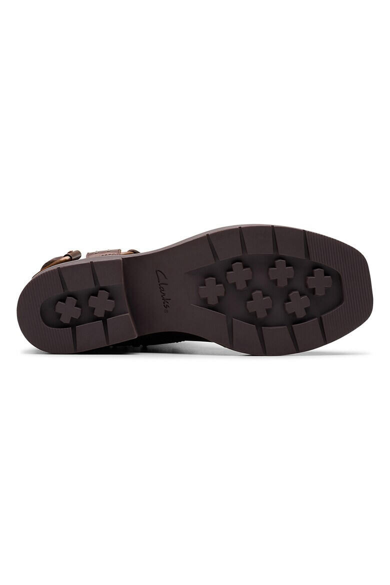 Clarks Кожени боти Rebelle с цип - Pepit.bg