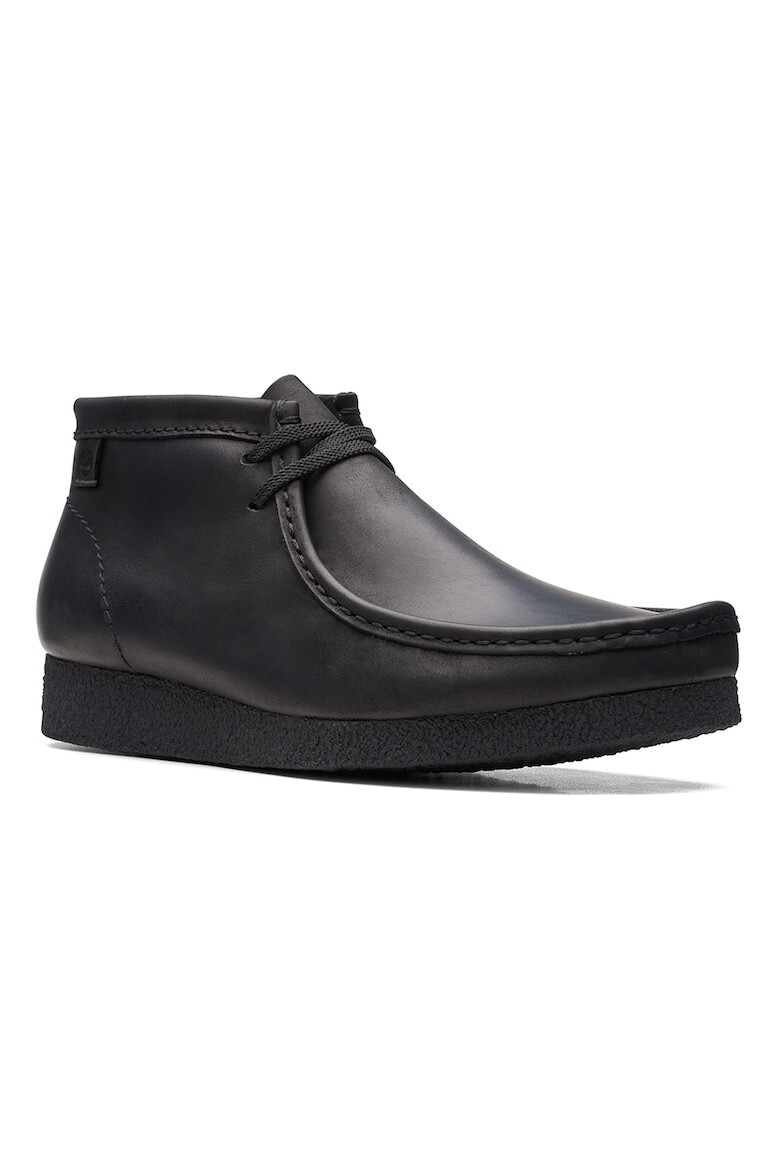 Clarks Кожени боти с връзки - Pepit.bg