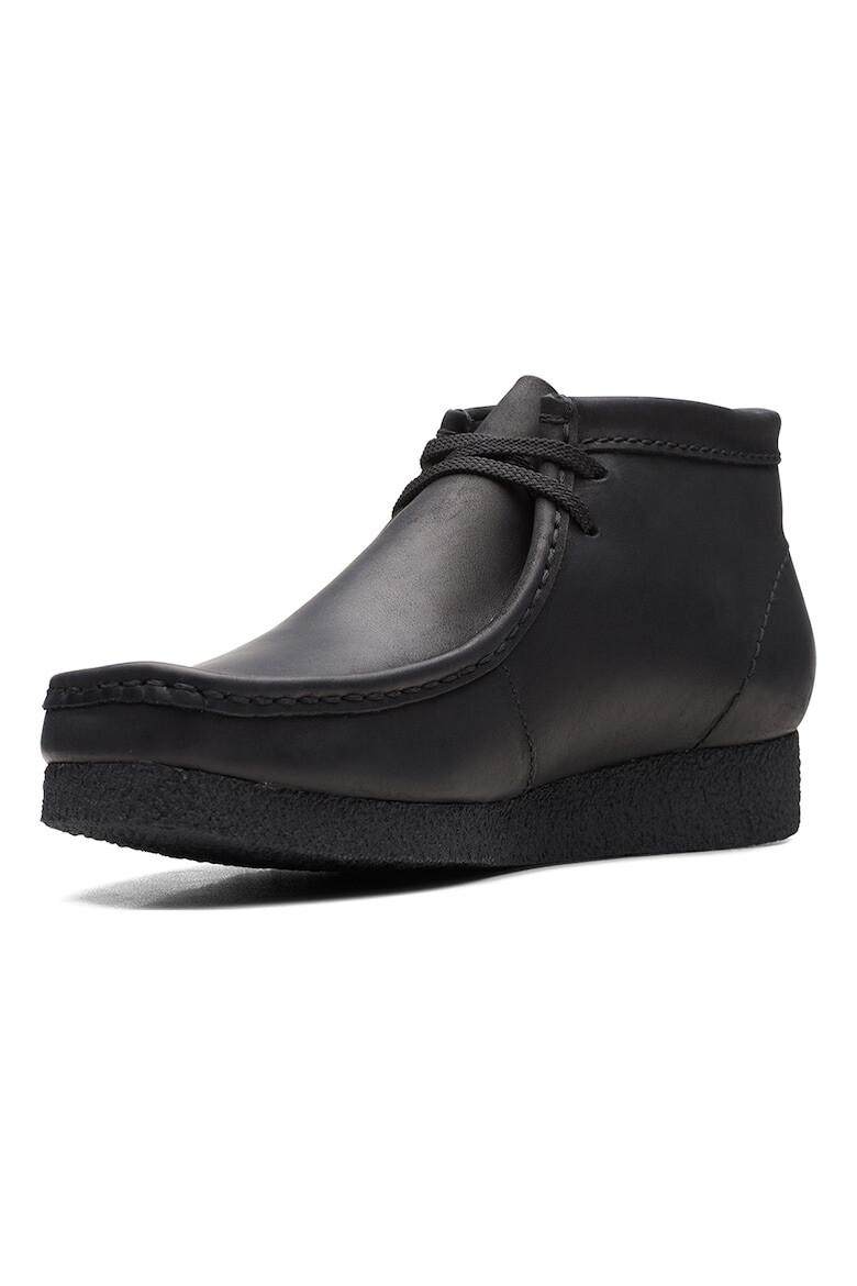 Clarks Кожени боти с връзки - Pepit.bg