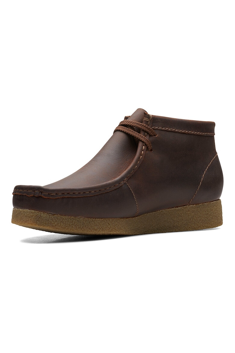 Clarks Кожени боти с връзки - Pepit.bg