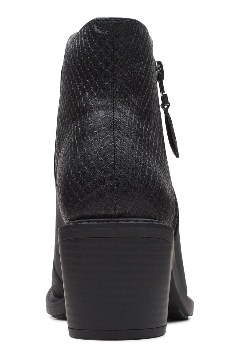 Clarks Кожени боти Scene с цип - Pepit.bg