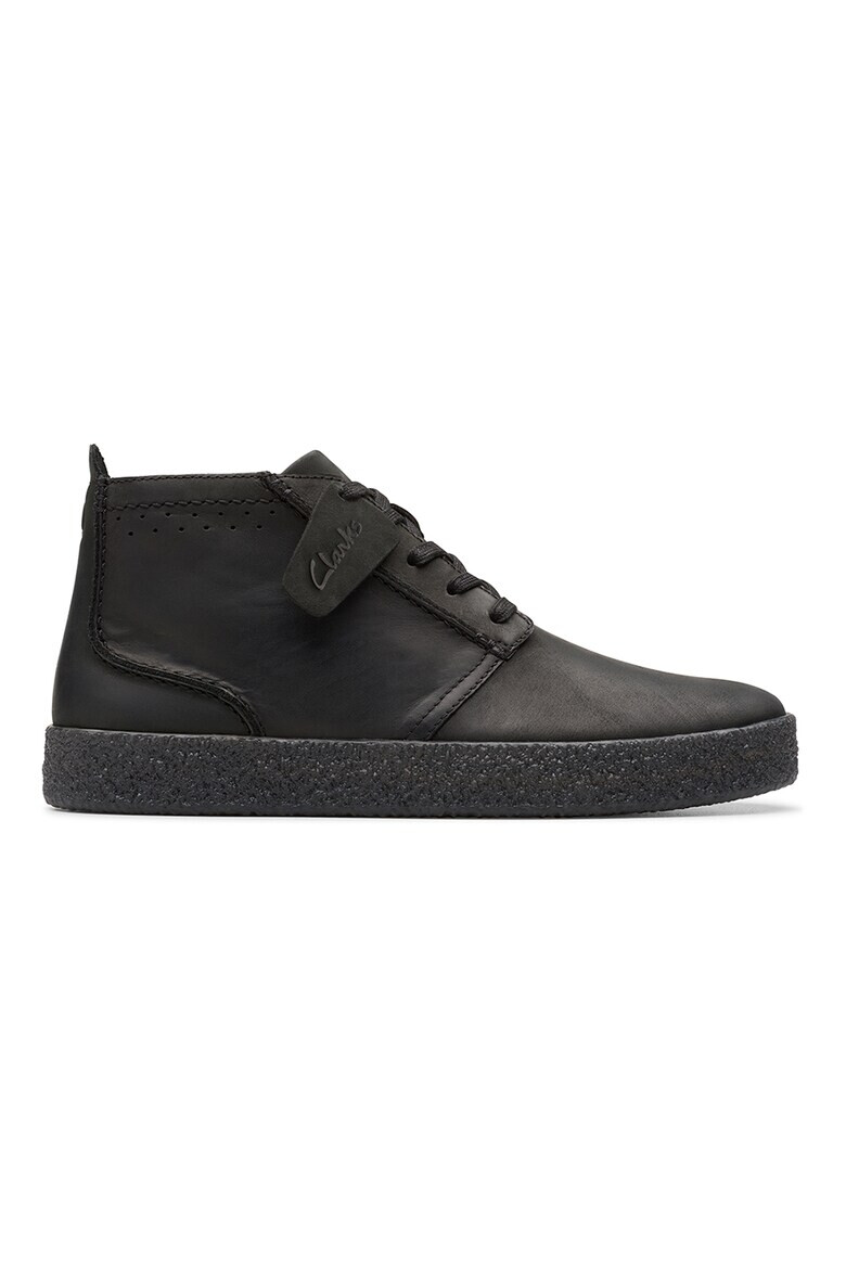 Clarks Боти Streethill от набук - Черен - Pepit.bg