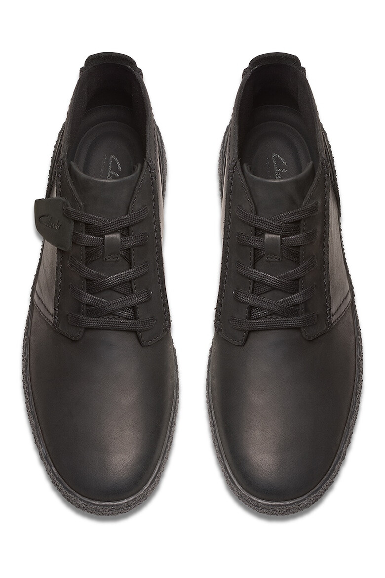 Clarks Боти Streethill от набук - Черен - Pepit.bg