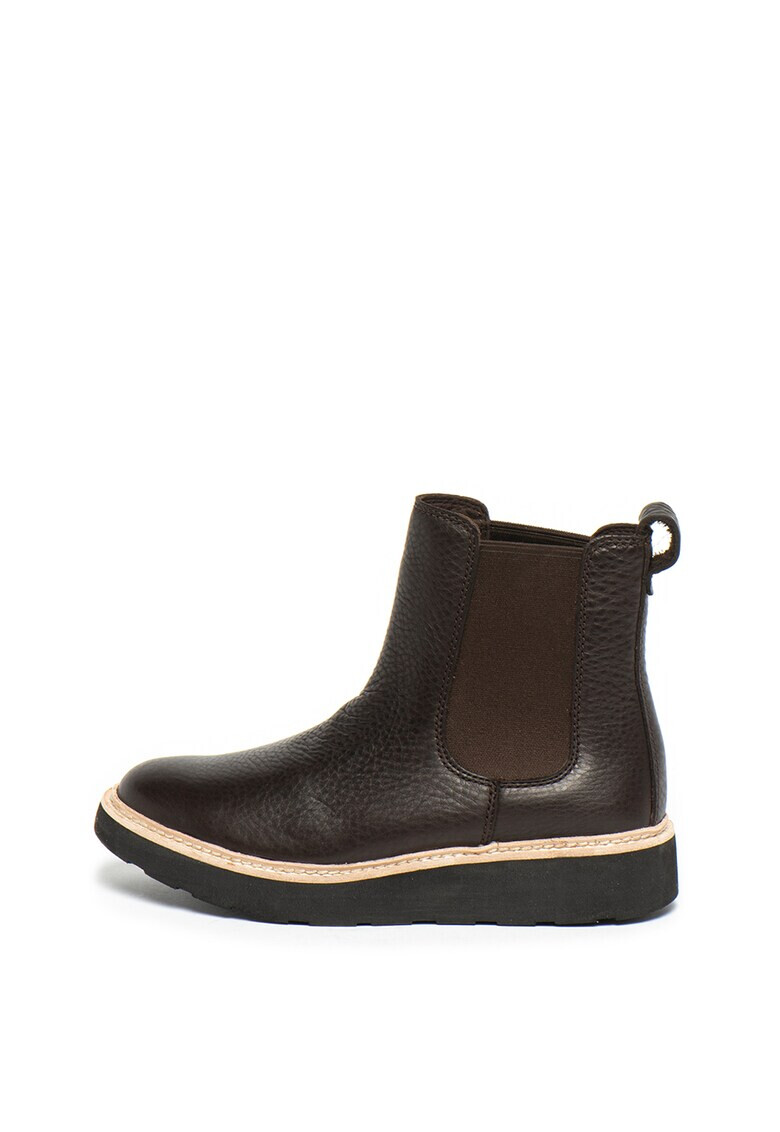 Clarks Кожени боти Trace Cora тип Chelsea - Pepit.bg