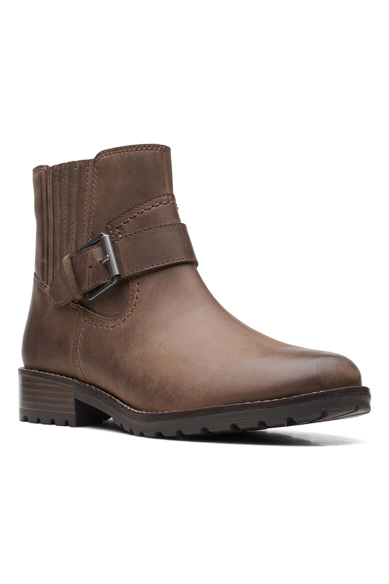 Clarks Кожени боти Well - Pepit.bg
