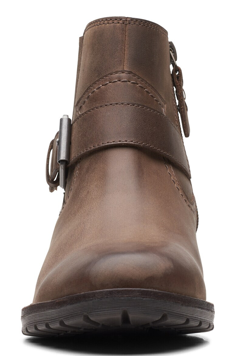 Clarks Кожени боти Well - Pepit.bg