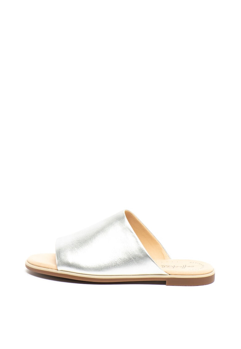 Clarks Кожени чехли Bay Petal - Pepit.bg