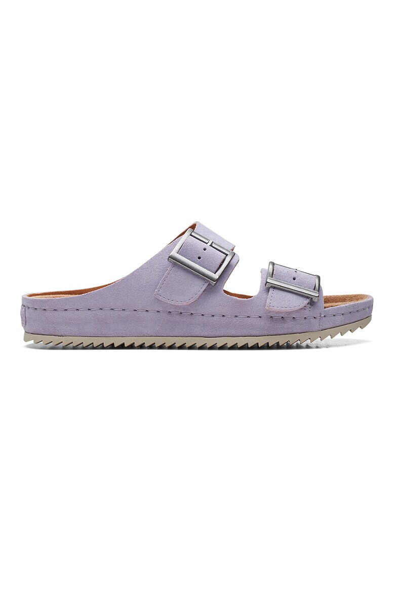 Clarks Кожени чехли Brookleigh Sun - Pepit.bg