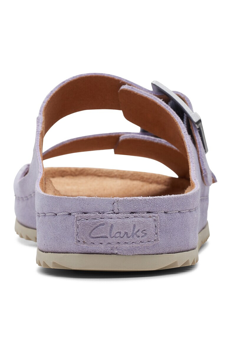 Clarks Кожени чехли Brookleigh Sun - Pepit.bg