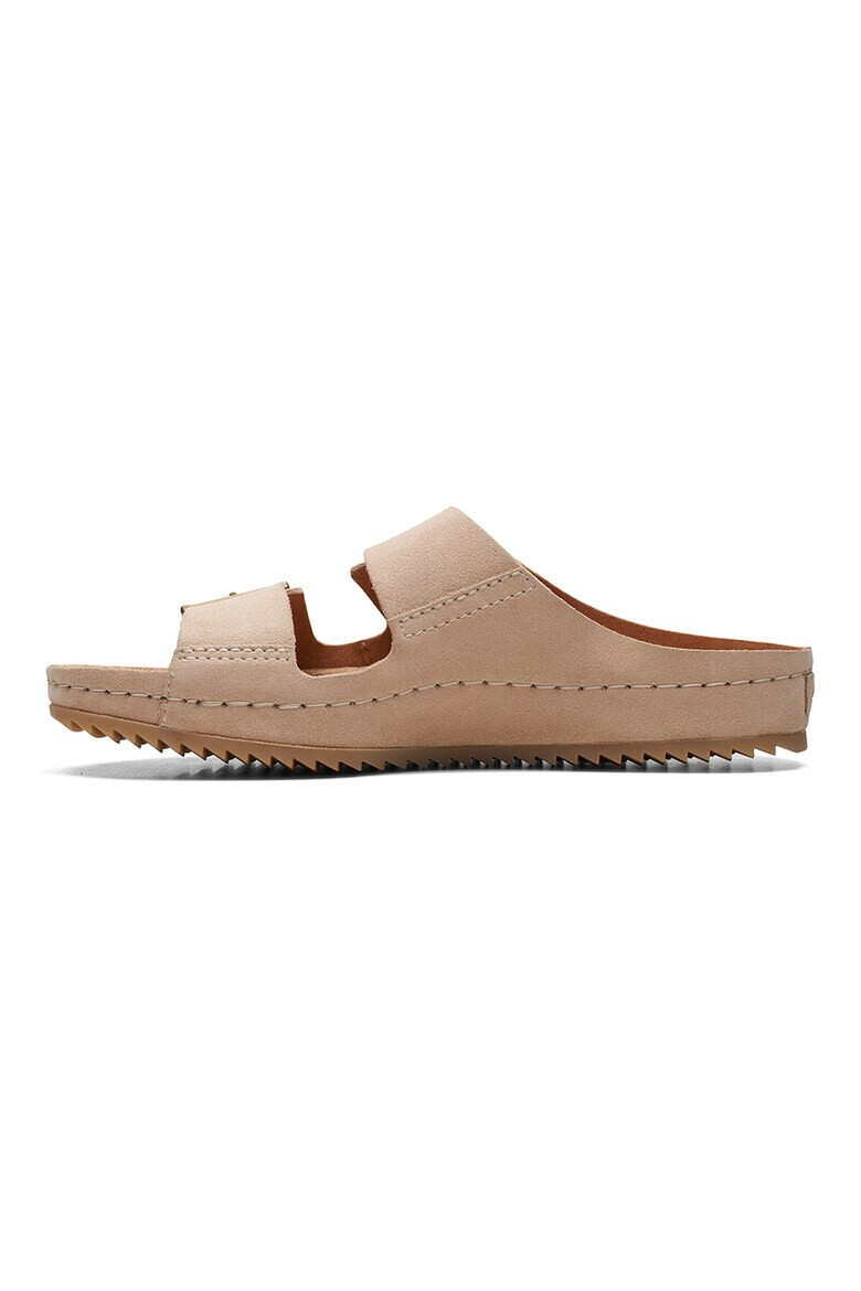 Clarks Кожени чехли Brookleigh Sun - Pepit.bg