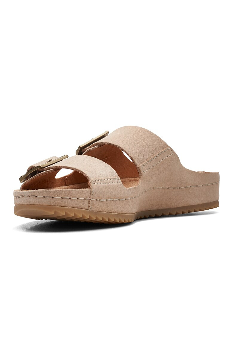 Clarks Кожени чехли Brookleigh Sun - Pepit.bg