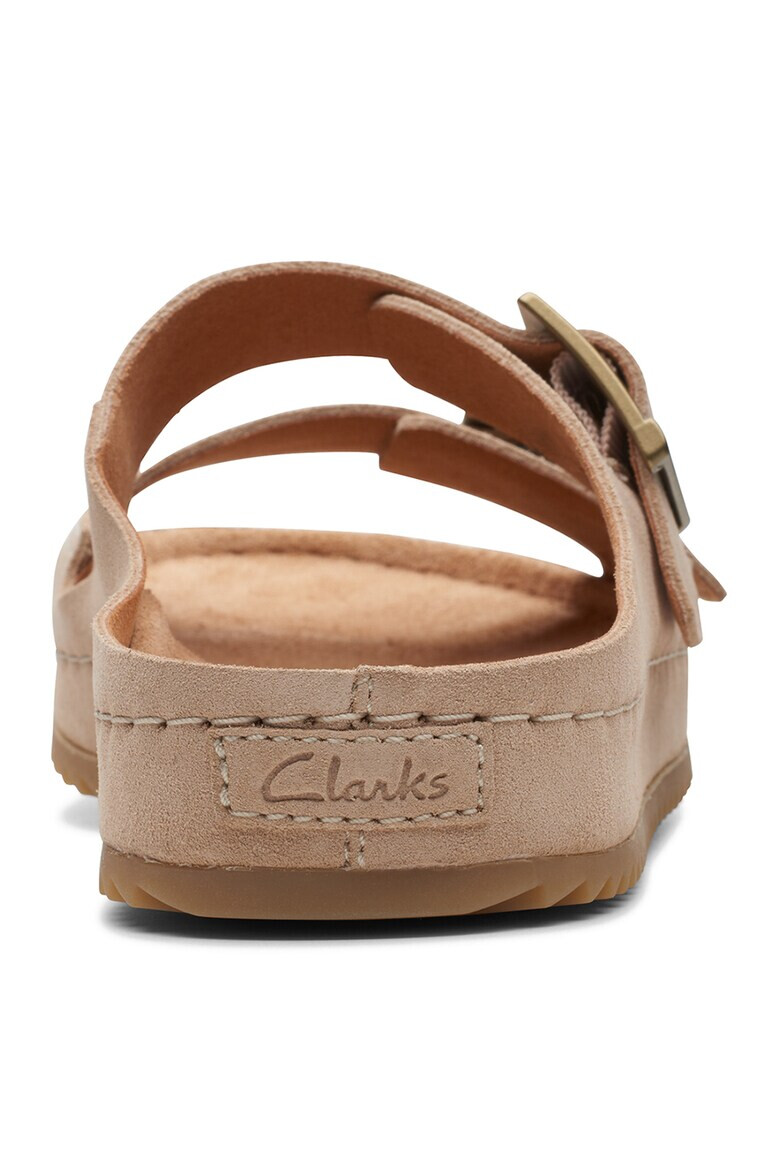 Clarks Кожени чехли Brookleigh Sun - Pepit.bg